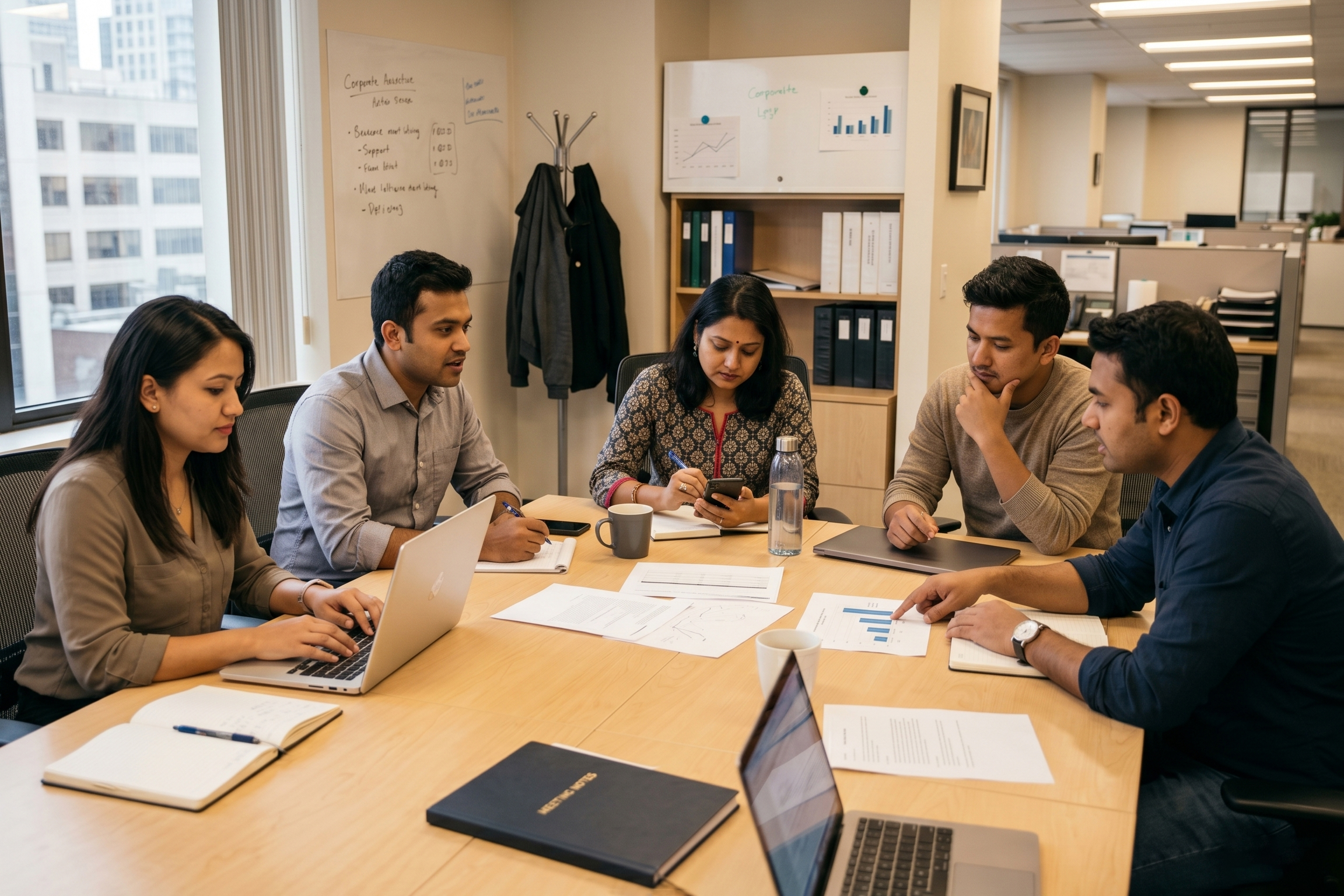 D&B Office meeting