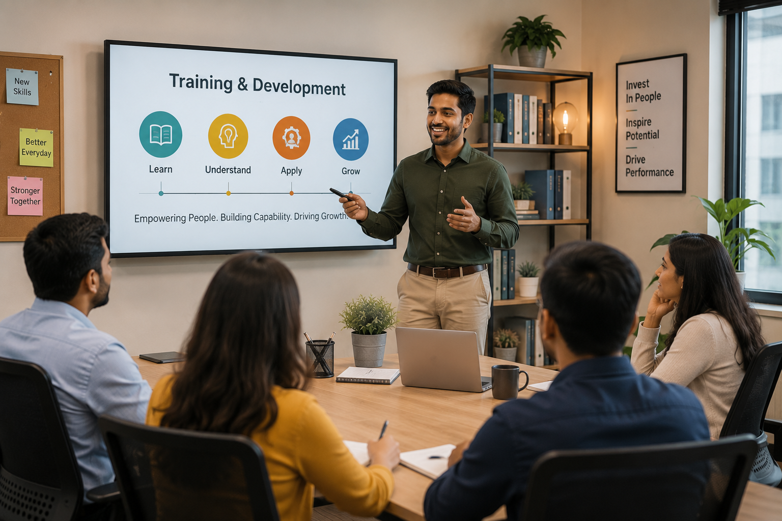 training and development services